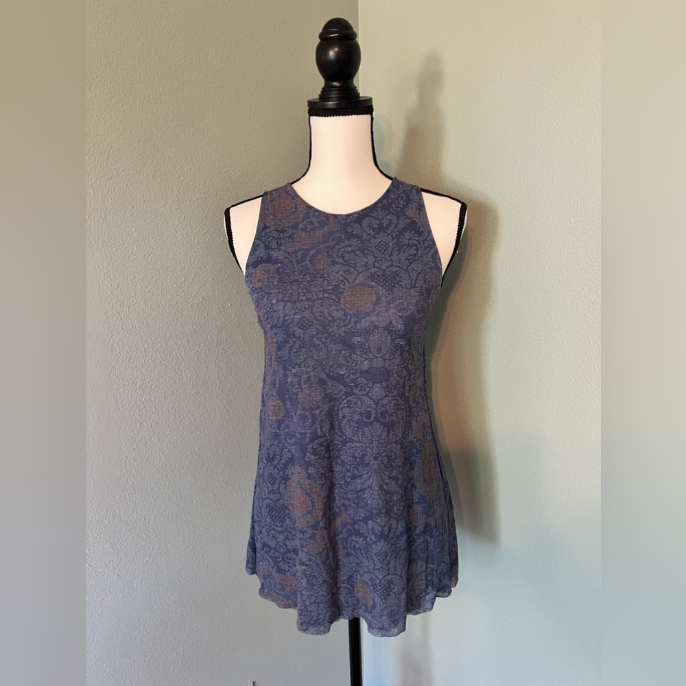 sweet pea by stacy frati top blouse tunic size s